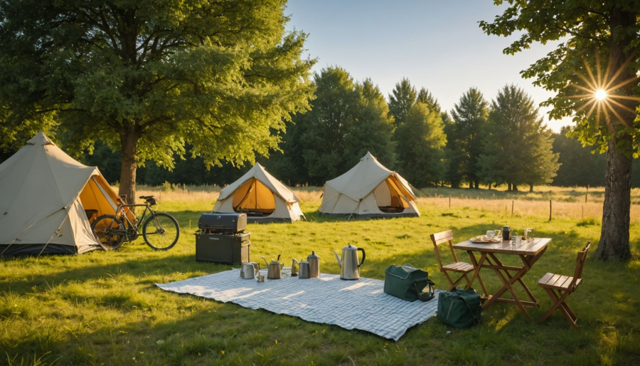 Natuurrijke campings ontdekken in noord-frankrijk